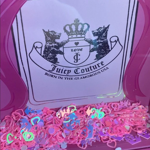 Juicy Couture Pink Perfume Bottle Art Decor - Picture 3 of 6